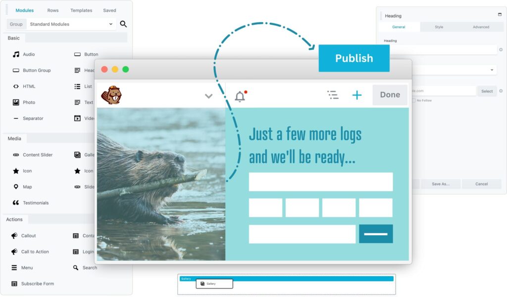 Beaver Website Builder​